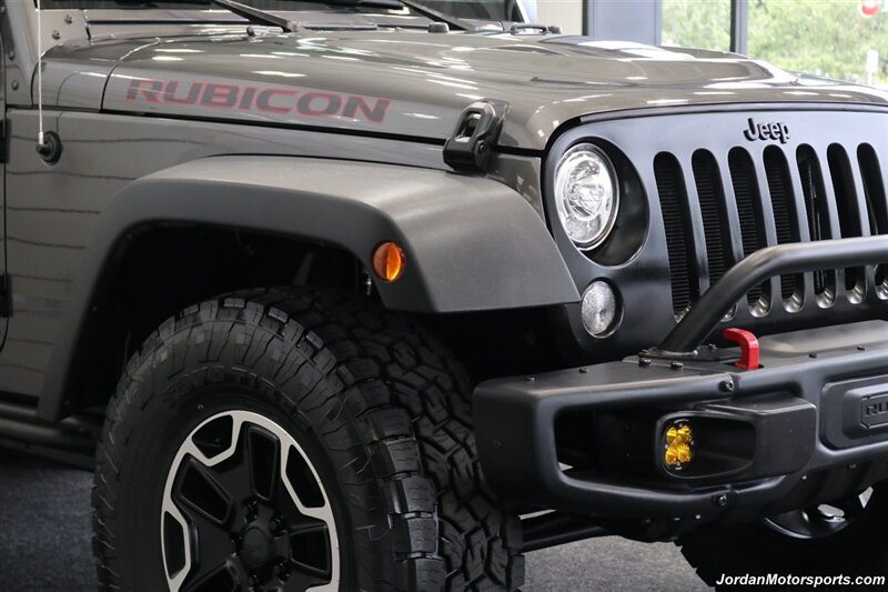 2017 Jeep Wrangler Rubicon Hard Rock  HARD ROCK RUBICON W/ 6-SPEED MANUAL TRANSMISSION* 2 " TERRA FLEX W/ FOX SHOCKS* NEW 35 " TOYO A/T III TIRES* ROCK SLIDERS* ALL LED LIGHT UPGRADE PKG* ALL BOOKS & KEYS - Photo 13 - Portland, OR 97230