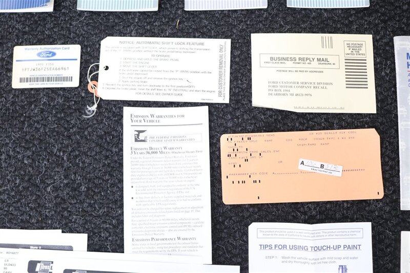 1995 Ford F-350 XLT  1-OWNER* 100% RUST FREE* 73K ACTUAL MILES* NEW 4 " BDS LIFT W/ FOX SHOCKS* NEW 35 " BFG KO3s* FULL FRESH SERVICE* ALL ORIGINAL BOOKS & MANUALS - Photo 95 - Portland, OR 97230