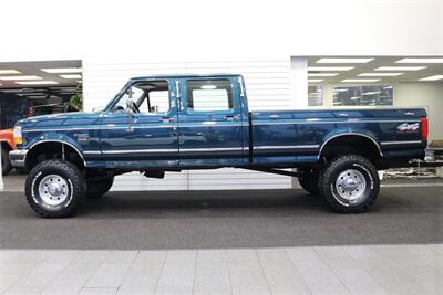 1995 Ford F-350 XLT  1-OWNER* 100% RUST FREE* 73K ACTUAL MILES* NEW 4 " BDS LIFT W/ FOX SHOCKS* NEW 35 " BFG KO3s* FULL FRESH SERVICE* ALL ORIGINAL BOOKS & MANUALS - Photo 4 - Portland, OR 97230