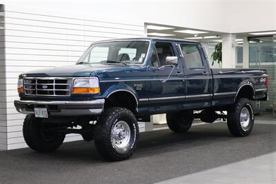 1995 Ford F-350 XLT  1-OWNER* 100% RUST FREE* 73K ACTUAL MILES* NEW 4 " BDS LIFT W/ FOX SHOCKS* NEW 35 " BFG KO3s* FULL FRESH SERVICE* ALL ORIGINAL BOOKS & MANUALS - Photo 1 - Portland, OR 97230