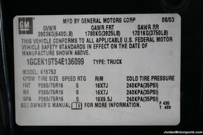 2004 Chevrolet Silverado 1500 Z71  1-OWNER* 38K ACTUAL MILES* 4X4* 100% RUST FREE* ALL ORIGINAL BOOKS & MANUALS & SERVICE RECORDS & 2 SETS OF KEYS* SPRAY IN BED LINER* 6-PASSENGER SEATING* Z-71 PACKAGE - Photo 94 - Portland, OR 97230