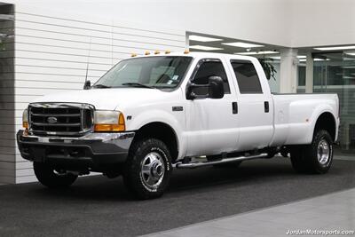 2001 Ford F-350 Lariat  CALIFORNIA TRUCK ALL OF ITS LIFE* 100% RUST FREE* 55K MLS ORIGINAL* NEW BFG KO3 10-PLYs* NEW BRAKES-ROTORS-FLUIDS* REAR AIR BAGS WITH ONBOARD COMPRESSOR* SPRAY IN BED LINER* ALL BOOKS & KEYS - Photo 3 - Portland, OR 97230