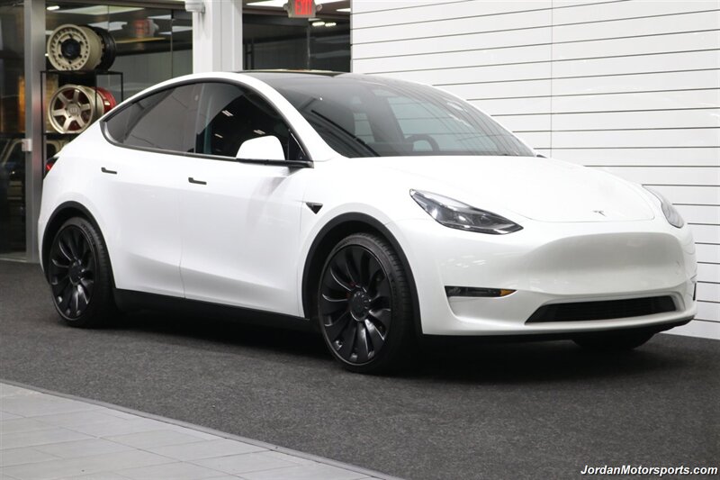 2023 Tesla Model Y Performance  1-OWNER* PERFORMANCE PKG* NEW MICHELIN PILOT SPORT TIRES* FULL FRONT XPEL PPF* FULL NANO XPEL TINT FILM* 2 KEYS-CHARGER-ADAPTERS-PUMP* 0-ACCIDENTS* NON-SMOKER* UNDER FACTORY WARRANTY