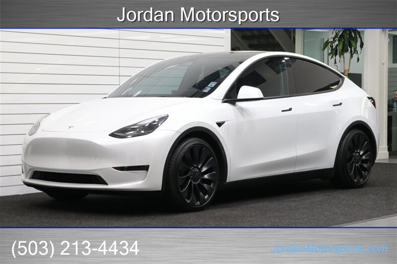 2023 Tesla Model Y Performance  1-OWNER* PERFORMANCE PKG* NEW MICHELIN PILOT SPORT TIRES* FULL FRONT XPEL PPF* FULL NANO XPEL TINT FILM* 2 KEYS-CHARGER-ADAPTERS-PUMP* 0-ACCIDENTS* NON-SMOKER* UNDER FACTORY WARRANTY