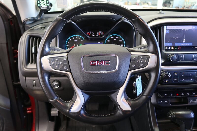 2020 GMC Canyon Denali  STAGE 2 EIBACH PRO 2.0 ADJUSTABLE COIL OVERS* ICON UPPER ARMS* 18 " FUEL WHEELS* 33.5 " GOODYEAR TIRES* BANKS PEDAL MONSTER* METAL FAB BUMPERS* TONNEAU COVER, LINEX BED LINER* ALL BOOKS & KEYS - Photo 71 - Portland, OR 97230