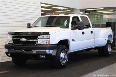 2007 Chevrolet Silverado 3500 Classic LT1  ONLY 1 OWNER LBZ DURAMAX 6SP ALLISON GMC SIERRA DUALLY CREW CAB LWB DRW 122K MILES 2006 2007 CLASSIC - Photo 3 - Portland, OR 97230