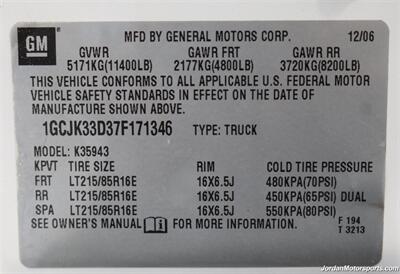 2007 Chevrolet Silverado 3500 Classic LT1  ONLY 1 OWNER LBZ DURAMAX 6SP ALLISON GMC SIERRA DUALLY CREW CAB LWB DRW 122K MILES 2006 2007 CLASSIC - Photo 92 - Portland, OR 97230