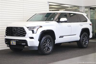 2024 Toyota Sequoia Platinum  1-OWNER* NEW 2.25 " WESTCOTT LEVEL LIFT* NEW 35 "FALKEN WILDPEAKS AT4 TIRES* PANORAMIC ROOF* POWER RUNNING BOARDS* REAR CAPTAINS* CERAMIC COATED INSIDE & OUTSIDE* CLEAR BRA PPF FRONT END* ALL KEYS - Photo 3 - Portland, OR 97230