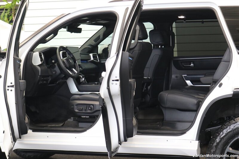 2024 Toyota Sequoia Platinum  1-OWNER* NEW 2.25 " WESTCOTT LEVEL LIFT* NEW 35 "FALKEN WILDPEAKS AT4 TIRES* PANORAMIC ROOF* POWER RUNNING BOARDS* REAR CAPTAINS* CERAMIC COATED INSIDE & OUTSIDE* CLEAR BRA PPF FRONT END* ALL KEYS - Photo 34 - Portland, OR 97230