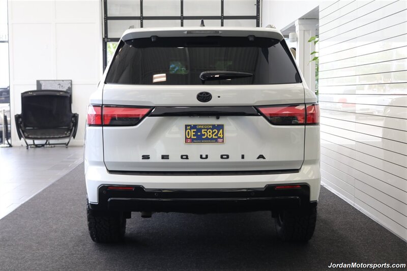 2024 Toyota Sequoia Platinum  1-OWNER* NEW 2.25 " WESTCOTT LEVEL LIFT* NEW 35 "FALKEN WILDPEAKS AT4 TIRES* PANORAMIC ROOF* POWER RUNNING BOARDS* REAR CAPTAINS* CERAMIC COATED INSIDE & OUTSIDE* CLEAR BRA PPF FRONT END* ALL KEYS - Photo 82 - Portland, OR 97230