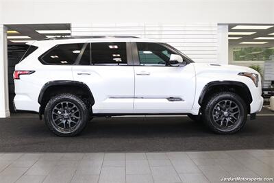 2024 Toyota Sequoia Platinum  1-OWNER* NEW 2.25 " WESTCOTT LEVEL LIFT* NEW 35 "FALKEN WILDPEAKS AT4 TIRES* PANORAMIC ROOF* POWER RUNNING BOARDS* REAR CAPTAINS* CERAMIC COATED INSIDE & OUTSIDE* CLEAR BRA PPF FRONT END* ALL KEYS - Photo 5 - Portland, OR 97230