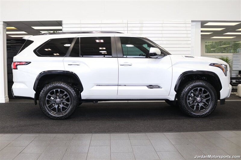 2024 Toyota Sequoia Platinum  1-OWNER* NEW 2.25 " WESTCOTT LEVEL LIFT* NEW 35 "FALKEN WILDPEAKS AT4 TIRES* PANORAMIC ROOF* POWER RUNNING BOARDS* REAR CAPTAINS* CERAMIC COATED INSIDE & OUTSIDE* CLEAR BRA PPF FRONT END* ALL KEYS - Photo 5 - Portland, OR 97230