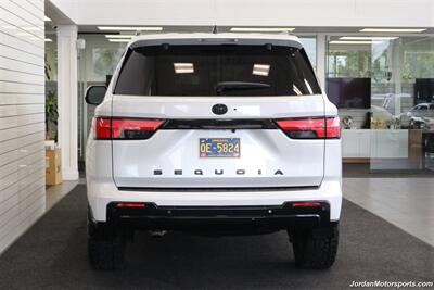 2024 Toyota Sequoia Platinum  1-OWNER* NEW 2.25 " WESTCOTT LEVEL LIFT* NEW 35 "FALKEN WILDPEAKS AT4 TIRES* PANORAMIC ROOF* POWER RUNNING BOARDS* REAR CAPTAINS* CERAMIC COATED INSIDE & OUTSIDE* CLEAR BRA PPF FRONT END* ALL KEYS - Photo 9 - Portland, OR 97230