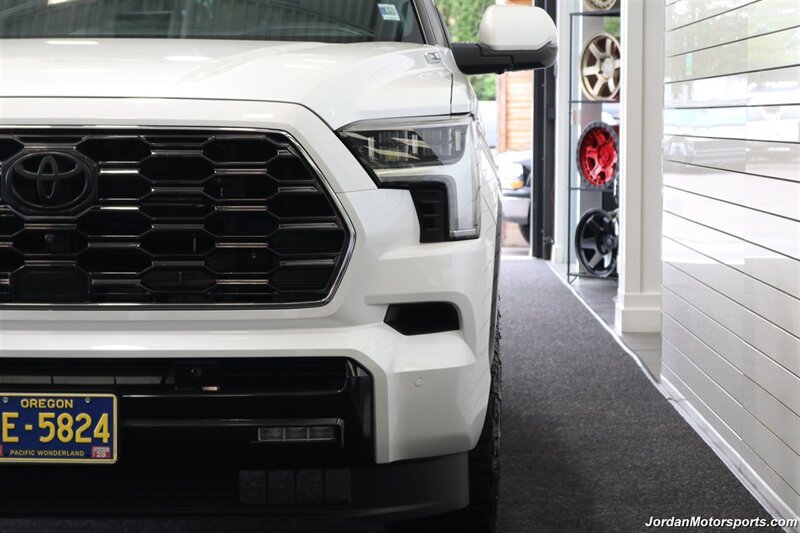 2024 Toyota Sequoia Platinum  1-OWNER* NEW 2.25 " WESTCOTT LEVEL LIFT* NEW 35 "FALKEN WILDPEAKS AT4 TIRES* PANORAMIC ROOF* POWER RUNNING BOARDS* REAR CAPTAINS* CERAMIC COATED INSIDE & OUTSIDE* CLEAR BRA PPF FRONT END* ALL KEYS - Photo 36 - Portland, OR 97230