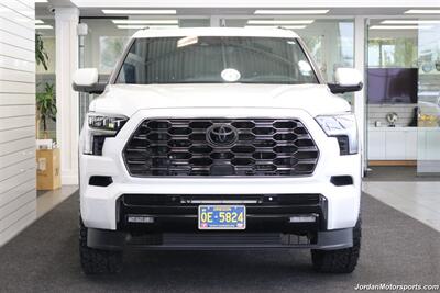 2024 Toyota Sequoia Platinum  1-OWNER* NEW 2.25 " WESTCOTT LEVEL LIFT* NEW 35 "FALKEN WILDPEAKS AT4 TIRES* PANORAMIC ROOF* POWER RUNNING BOARDS* REAR CAPTAINS* CERAMIC COATED INSIDE & OUTSIDE* CLEAR BRA PPF FRONT END* ALL KEYS - Photo 8 - Portland, OR 97230