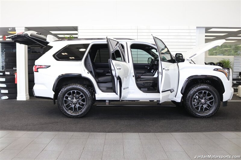 2024 Toyota Sequoia Platinum  1-OWNER* NEW 2.25 " WESTCOTT LEVEL LIFT* NEW 35 "FALKEN WILDPEAKS AT4 TIRES* PANORAMIC ROOF* POWER RUNNING BOARDS* REAR CAPTAINS* CERAMIC COATED INSIDE & OUTSIDE* CLEAR BRA PPF FRONT END* ALL KEYS - Photo 11 - Portland, OR 97230
