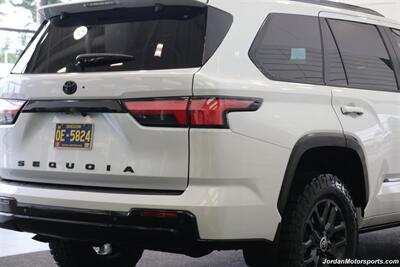 2024 Toyota Sequoia Platinum  1-OWNER* NEW 2.25 " WESTCOTT LEVEL LIFT* NEW 35 "FALKEN WILDPEAKS AT4 TIRES* PANORAMIC ROOF* POWER RUNNING BOARDS* REAR CAPTAINS* CERAMIC COATED INSIDE & OUTSIDE* CLEAR BRA PPF FRONT END* ALL KEYS - Photo 38 - Portland, OR 97230