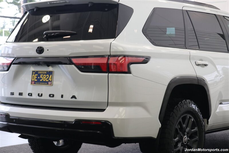 2024 Toyota Sequoia Platinum  1-OWNER* NEW 2.25 " WESTCOTT LEVEL LIFT* NEW 35 "FALKEN WILDPEAKS AT4 TIRES* PANORAMIC ROOF* POWER RUNNING BOARDS* REAR CAPTAINS* CERAMIC COATED INSIDE & OUTSIDE* CLEAR BRA PPF FRONT END* ALL KEYS - Photo 38 - Portland, OR 97230
