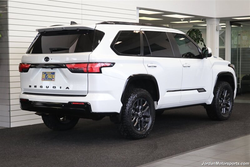 2024 Toyota Sequoia Platinum  1-OWNER* NEW 2.25 " WESTCOTT LEVEL LIFT* NEW 35 "FALKEN WILDPEAKS AT4 TIRES* PANORAMIC ROOF* POWER RUNNING BOARDS* REAR CAPTAINS* CERAMIC COATED INSIDE & OUTSIDE* CLEAR BRA PPF FRONT END* ALL KEYS - Photo 7 - Portland, OR 97230