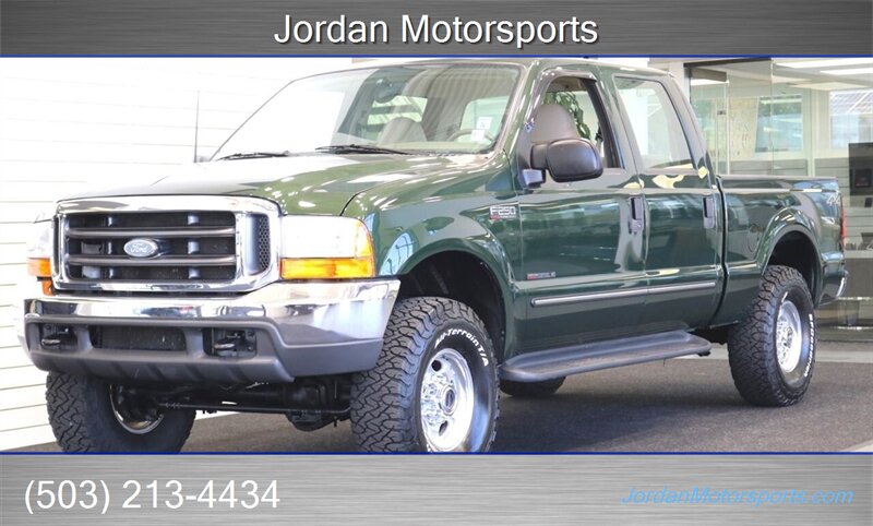2000 Ford F-250 Lariat  SHORT BED CREW CAB 4X4 7.3L POWERSTROKE DIESEL ONLY 60K ORIGINAL MILES 1 OWNER ZERO RUST! 1999 2001 2003 F250 F350 F-350