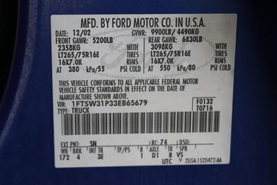 2003 Ford F-350 Super Duty XLT 4dr Crew Cab XLT   - Photo 94 - Portland, OR 97230