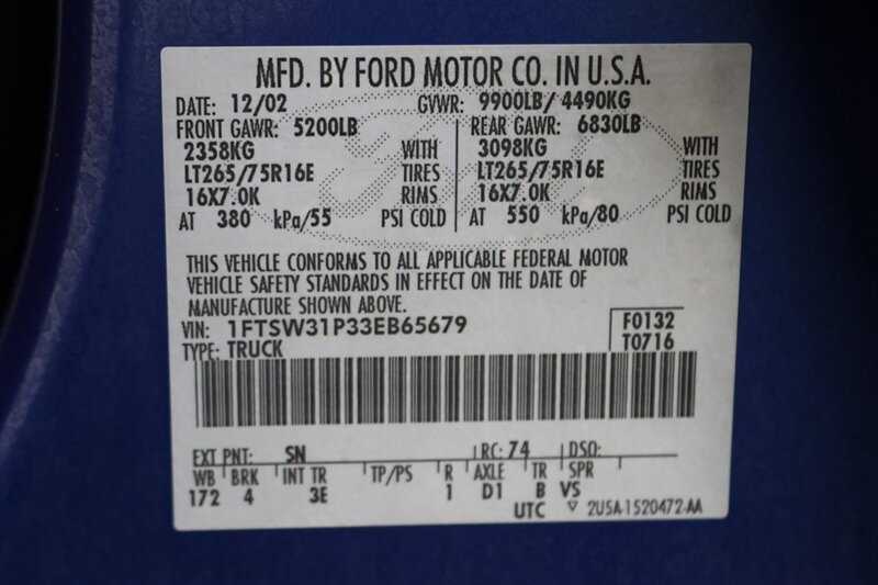 2003 Ford F-350 Super Duty XLT 4dr Crew Cab XLT   - Photo 94 - Portland, OR 97230