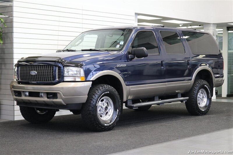 2004 Ford Excursion Eddie Bauer  1-OWNER* 73K MLS* 100% RUST FREE* NEW 100% ENGINE BULLT PROOFING* NEW 2.5 " BILSTEIN 5100 SHOCKS* NEW 35 "BFG KO3 10-PLY TIRES* S&B INTAKE* 4 " EXHAUST* 100% RUST FREE* REAR CAPTAINS* MOON ROOF - Photo 3 - Portland, OR 97230