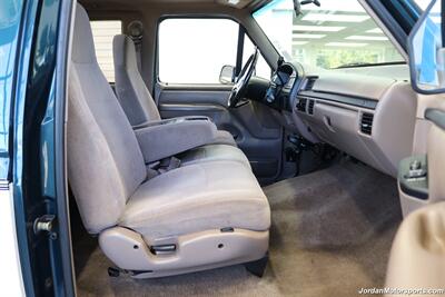 1996 Ford F-250 XLT  1-OWNER* 100% RUST & CORROSION FREE* NEW 4 " BDS LIFT W/ FOX SHOCKS* NEW 33 " BFG KO3 10-PLY TIRES* ALCOAS* FACTORY 2-TONE* NEW BRAKES - FLUIDS - FILTERS* LINEX BED LINER & BED IN NEW CONDITION - Photo 75 - Portland, OR 97230
