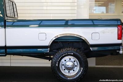 1996 Ford F-250 XLT  1-OWNER* 100% RUST & CORROSION FREE* NEW 4 " BDS LIFT W/ FOX SHOCKS* NEW 33 " BFG KO3 10-PLY TIRES* ALCOAS* FACTORY 2-TONE* NEW BRAKES - FLUIDS - FILTERS* LINEX BED LINER & BED IN NEW CONDITION - Photo 52 - Portland, OR 97230