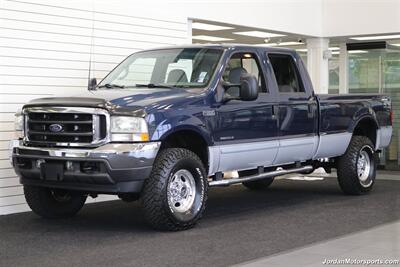 2002 Ford F-350 Lariat  1-OWNER* 100% RUST FREE* AFE INTAKE & FULL EXHAUST* NEW 2.5 "BILSTEIN LEVEL KIT* NEW 35 " BFG KO3 10-PLYs* ALL NEW BRAKE SYSTEM* ALL NEW FLUIDS* ALL SERVICE RECORDS* REAR AIRBAGS W/ ONBOARD AIR - Photo 2 - Portland, OR 97230