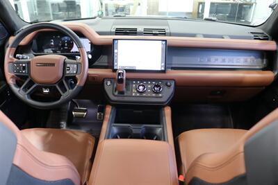 2025 Land Rover Defender 110 P635 OCTA  1-CALIFORNIA OWNER* FRIDGE* POWER FOLD RUNNING BOARDS* EXTERIOR PROTECTION PKG* 20 "DIAMOND TURNED SATIN DARK WHEEL PKG* BURN SIENNA INTERIOR* ALL BOOKS-2 KEYS-WINDOW STICKER* CERAMIC TINT* - Photo 22 - Portland, OR 97230