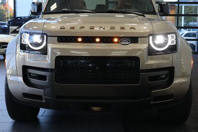 2025 Land Rover Defender 110 P635 OCTA  1-CALIFORNIA OWNER* FRIDGE* POWER FOLD RUNNING BOARDS* EXTERIOR PROTECTION PKG* 20 "DIAMOND TURNED SATIN DARK WHEEL PKG* BURN SIENNA INTERIOR* ALL BOOKS-2 KEYS-WINDOW STICKER* CERAMIC TINT* - Photo 48 - Portland, OR 97230