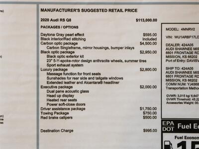 2020 Audi RS Q8 4.0T quattro   - Photo 64 - Springfield, MO 65802
