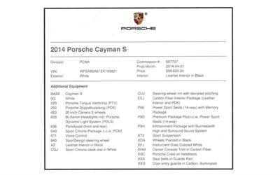 2014 Porsche Cayman S   - Photo 34 - Springfield, MO 65802