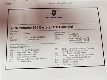 2016 Porsche 911 Carrera GTS   - Photo 54 - Springfield, MO 65802