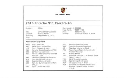 2015 Porsche 911 Carrera 4S   - Photo 59 - Springfield, MO 65802