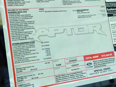 2020 Ford F-150 Raptor   - Photo 34 - Springfield, MO 65802