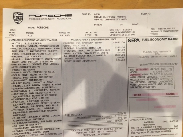 1985 Porsche 911 Carrera - Photo 22 - Springfield, MO 65802