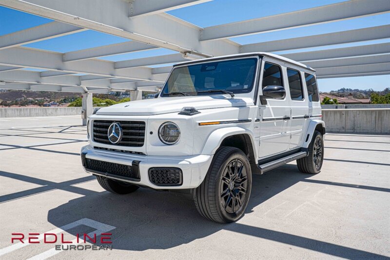 Polar White 2025 Mercedes-Benz G-Class SUV / Crossover All-Wheel Drive Automatic