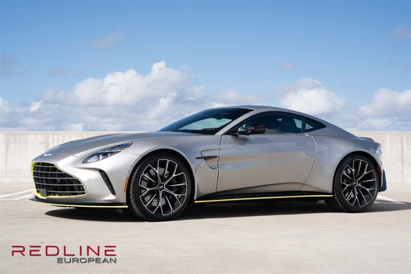 Spirit Silver 2025 Aston Martin Vantage Coupe Rear-Wheel Drive Automatic