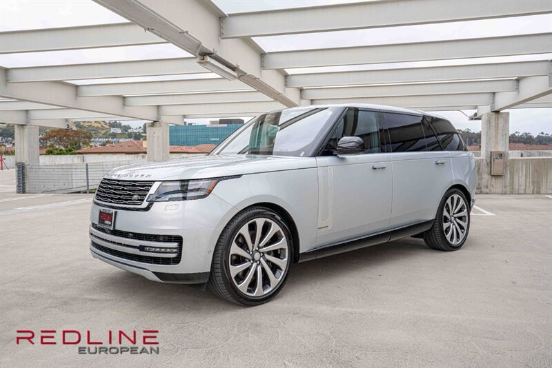 2023 Land Rover Range Rover P530 Autobiography LWB  Silver on Red! LWB! Loaded! - Photo 1 - San Diego, CA 92126