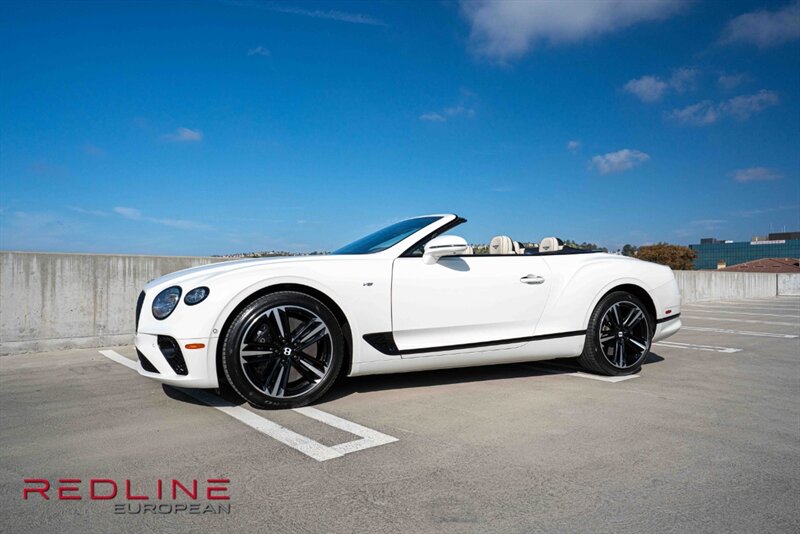 2021 Bentley Continental GTC V8  WHITE ON WHITE~LOADED! - Photo 1 - San Diego, CA 92126