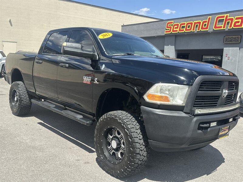 Black Clear Coat 2012 RAM 2500 Pickup Truck Four-Wheel Drive Automatic