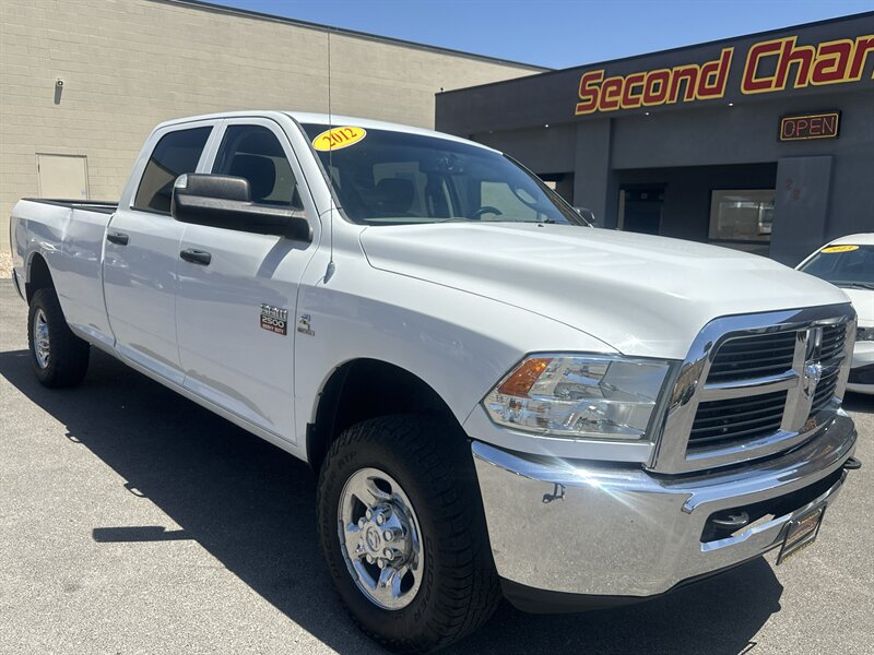 Bright White Clear Coat 2012 RAM 2500 Pickup Truck Four-Wheel Drive Automatic