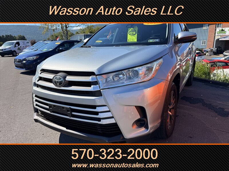 2018 Toyota Highlander LE - Photo 1 - Jersey Shore, PA 17740