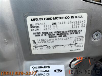 1988 Lincoln Town Car Signature   - Photo 25 - Jupiter, FL 33469