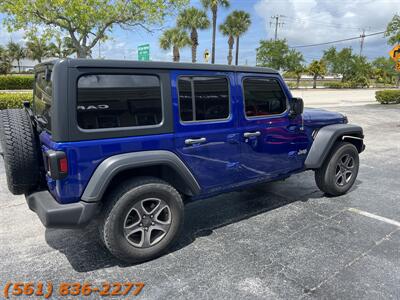2018 Jeep Wrangler Unlimited Sport S   - Photo 4 - Jupiter, FL 33469