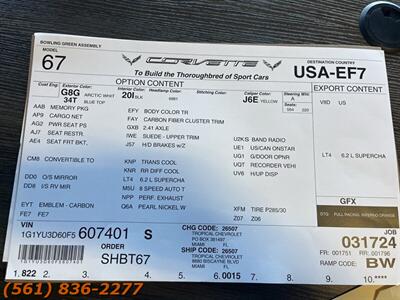 2015 Chevrolet Corvette Z06   - Photo 21 - Jupiter, FL 33469