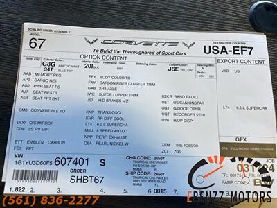 2015 Chevrolet Corvette Z06   - Photo 21 - Jupiter, FL 33469