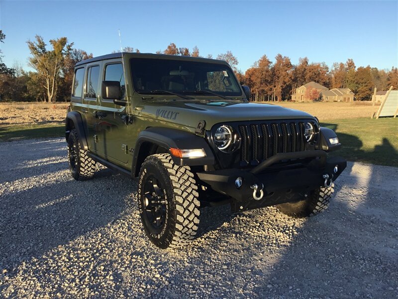 2021 Jeep Wrangler Unlimited Willys Sport   - Photo 1 - Terre Haute, IN 47802